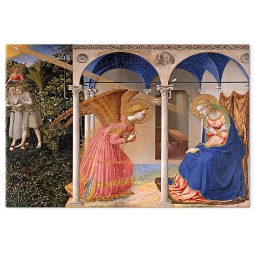  Slika - Fra Angelico &amp;ndash; The Annunciation 60x40 Premium Print Slike