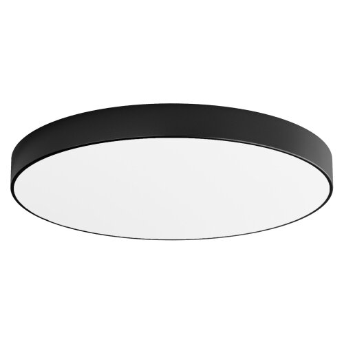  LED plafonsko svetlo CLEO LED/96W/230V 4000K, prečnik 80 cm, crno Slike