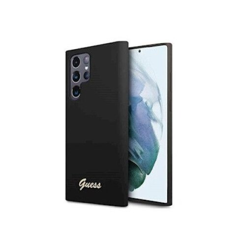 Guess GUHCS22LLSLMGBK ovitek za Samsung Galaxy S22 Ultra 5G - črn Cene