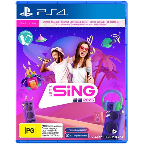 Lets Sing 2025 (PS4) Cene