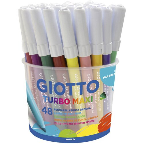 Flomaster &Scaron;KOLSKI 48BOJA (12BOJAX4KOM) U PP POSUDI GIOTTO MAXI FILA 5214 Cijene