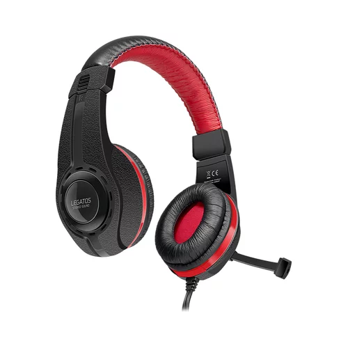Speedlink SL-450302-BK LEGATOS črne igralne slušalke z mikrofonom (PC/PS5/Xbox Series X/Switch)