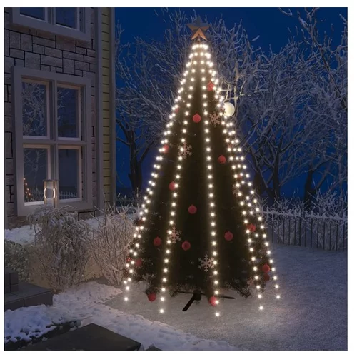  Lučke za novoletno jelko 300 LED lučk hladno bele 300 cm
