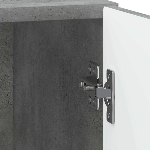  Noćni ormar Betonska siva 43 x 34 5 x 50 cm Konstruirano drvo - Betonska siva 1 Slike