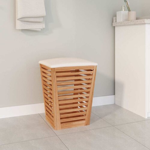  Kupaonski stolac 40,5 x 40,5 x 56 cm od masivnog drva oraha Cijene