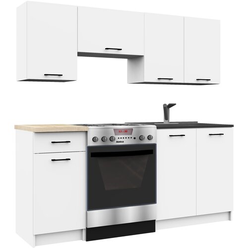 AKORD KITCHEN FURNITURE SET OLIWIA 1.8M WHITE, (21702839) Cene