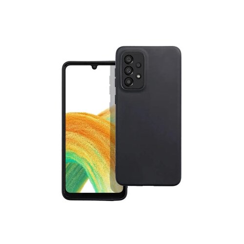 mobiline.si Gumijasti / gel etui Matte za Samsung Galaxy A23 - črni Cene