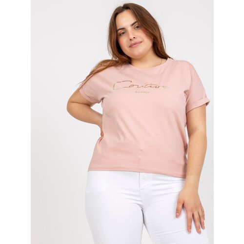 RELEVANCE T-shirt-RV-TS-7775.66P-light pink Cene