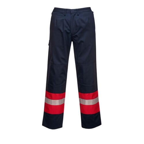 PORTWEST Radne pantalone bizflame fr56 teget crvena vel.xxxl ( 54806 ) Slike