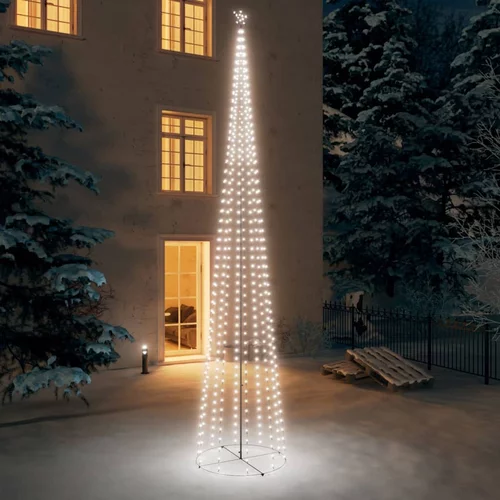  Stožasto božićno drvce 752 tople bijele LED žarulje 160x500 cm