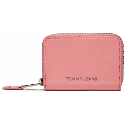 Tommy Jeans Majhna ženska denarnica Tjw Ess Must Small Za Patent AW0AW15935 Roza