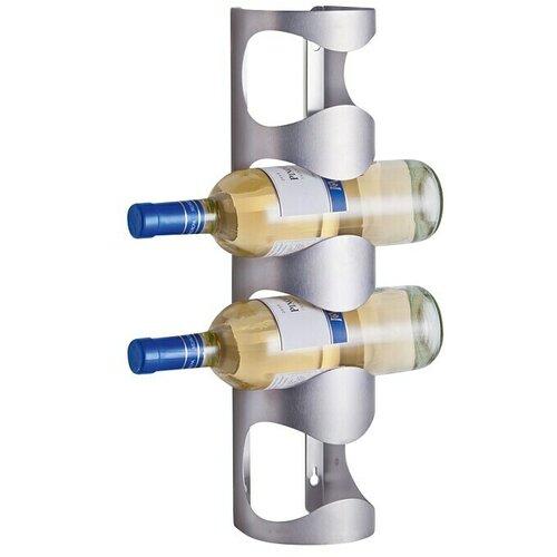 ZELLER PRESENT Regal za vinske boce (D x Š x V: 11,5 x 9,8 x 45 cm, Broj boca: 4 Kom., Plemeniti čelik) Cijene