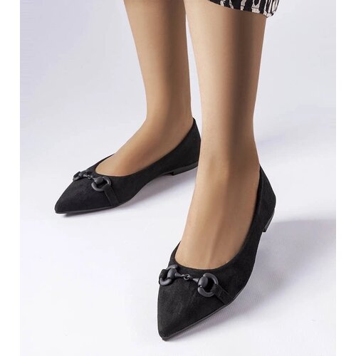 D/CEO Black ballerinas Chuwi Slike