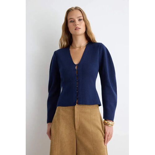 TRENDYOLMILLA ženski duks Twoaw27Hi00093, tamnoplava Cene