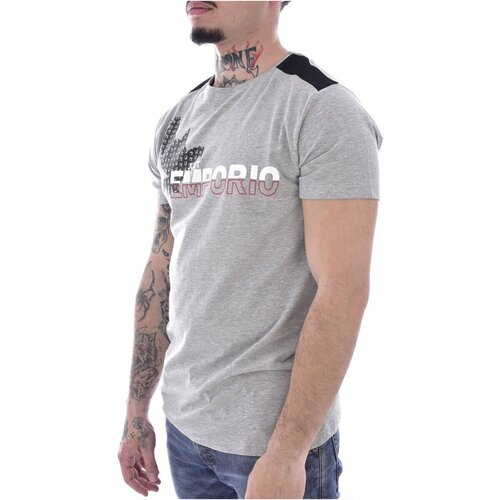 Just Emporio Majice s kratkimi rokavi JE-MOJIM-01 Siva Cene