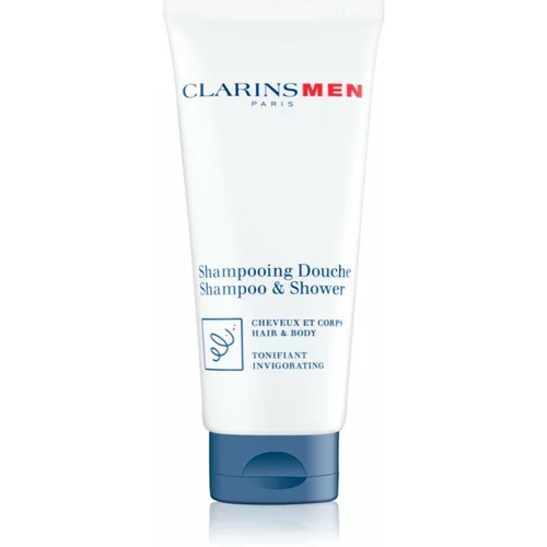 Clarins Men Shampoo & Shower osvježavajući šampon za tijelo i kosu 200 ml