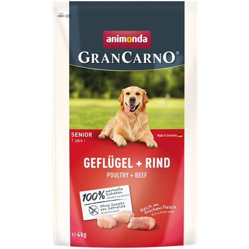 Animonda GranCarno Senior perad + govedina - 4 kg Slike