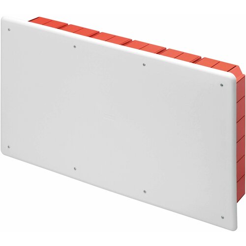 GEWISS razvodna kutija za beton sa poklopcem i din šinom GW48011 516X294X90mm crveno-bela Slike