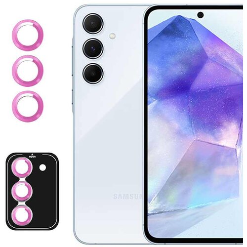  POSITIONER STAKLO KAMERE METAL SAMSUNG A55 PINK Cijene