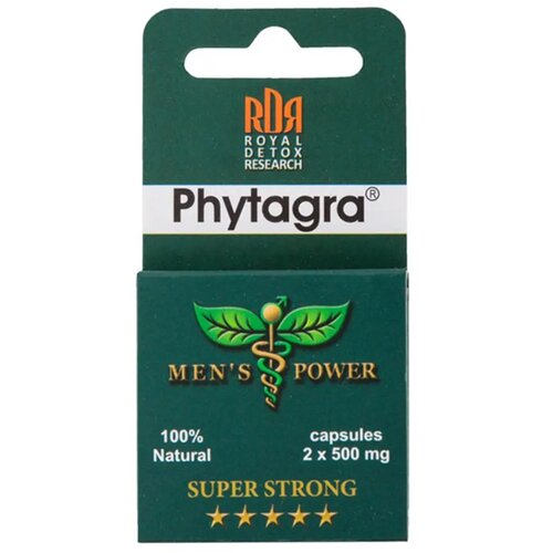 PHYTAGRA Mens Power biljne kapsule za potenciju, 2 komada &amp;mdash; 01000115 Slike