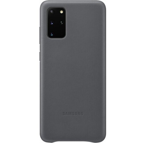 Samsung original usnjen ovitek ef-vg985lje za galaxy s20 plus g985 - zaščita zadnjega dela - siv Cene