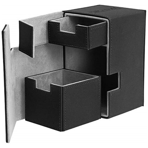 Guard Ultimate UGD010372 Flip&acute;n&acute;tray Deck Case 100+ standardna velikost Xenoskin Box, črna, (20833318) Cene