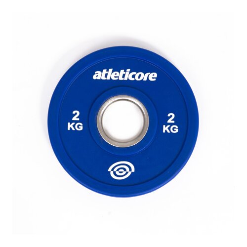 Atleticore Olimpijska mikro disk utež, 2 kg, (21586666) Cene