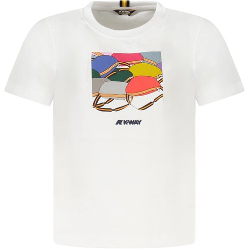 K-Way SHORT SLEEVE T-SHIRT CHILDREN WHITE Slike