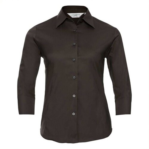 RUSSELL Brown women's classic shirt Cijene