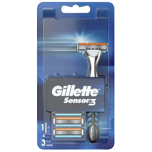 Gillette Sensor3 brijač s zamjenskim britvicama 3 kom