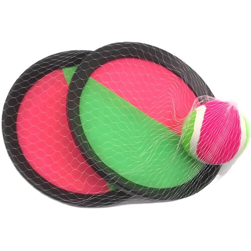 Magic Toys Igra spretnosti z lovljenjem žoge v zeleno-roza barvah Cene