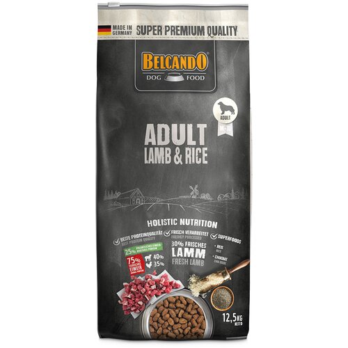 Belcando Adult jagnjetina in riž - Varčno pakiranje: 2 x 12,5 kg Slike