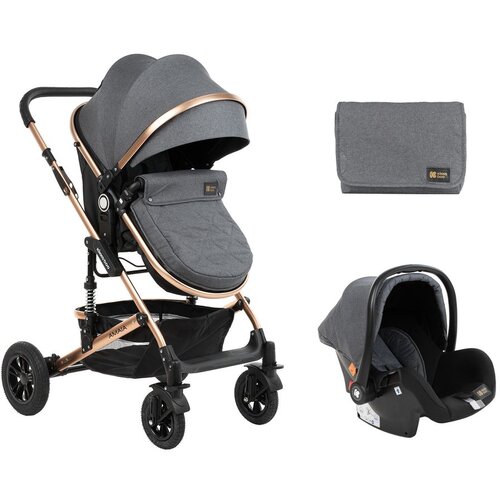 Kikka Boo kolica 3u1 Amaia Black (Dark Grey) Slike