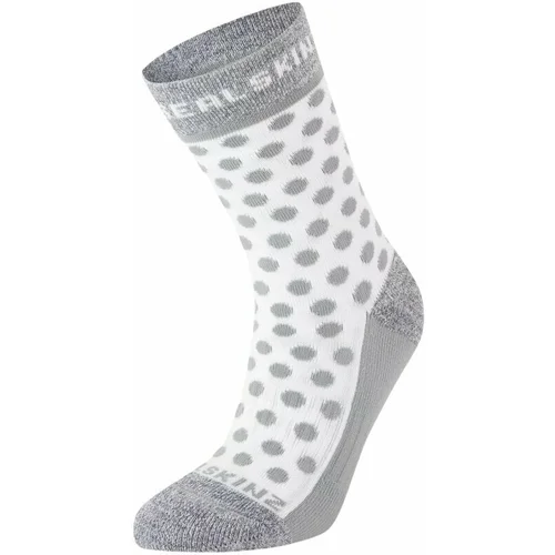 Sealskinz Rudham Mid Length Meteorological Active Sock Mint/Cream L/XL Kolesarske nogavice