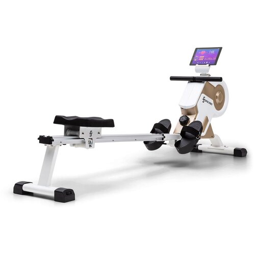 Capital Sports Stream M1, magnetni veslaški stroj, 105 cm, LC zaslon, 8 stopenj, aluminij Cene