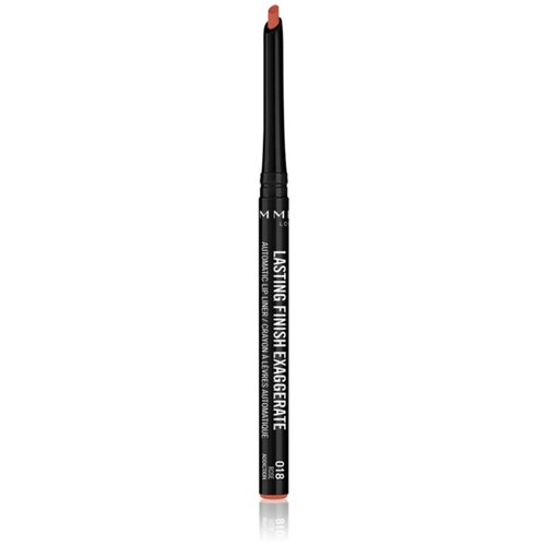 Rimmel London Lasting Finish Exaggerate črtalo za ustnice 0,35 g odtenek 018 Rose Addiction Slike