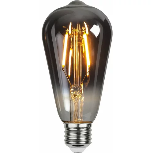 Star Trading LED/filament žarnica s toplo svetlobo z žarnico E27, 2 W Plain Smoke –