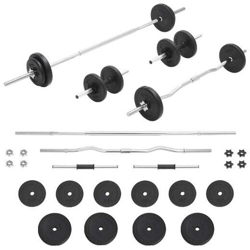  Set dvoručnih i jednoručnih utega 30 kg Cijene
