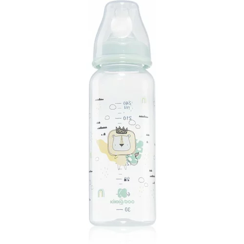 Kikka Boo Savanna Baby Bottle steklenička za dojenčke 3 m+ Mint 240 ml