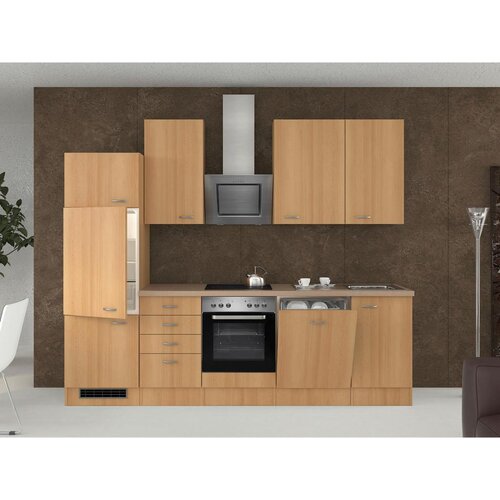 Flex-Well Kuhinjski Blok Z Aparati Nano, Bukev Slike