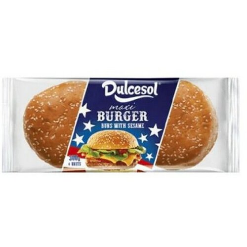 Dulcesol Burger zemičke sa susamom u pakovanju 4 komada, 300g Cene