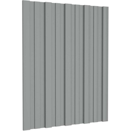 Krovni panel 36 pcs Sivi 60 x 45 cm Pocinčani čelik - Sivi 60 x 45 cm 36 Cijene
