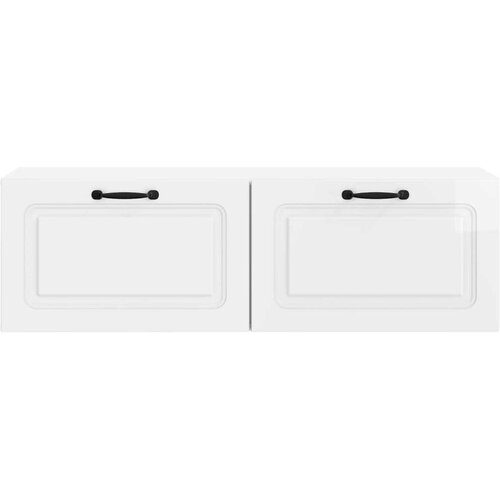  ormar za zid Zidne Bijela visokog sjaja 98 x 31 x 30 cm Slike
