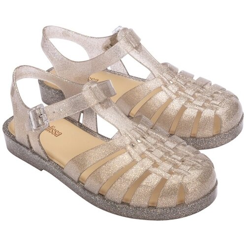 Melissa Possession Shiny Sandals - Beige/Silver Glitter Bež Cijene