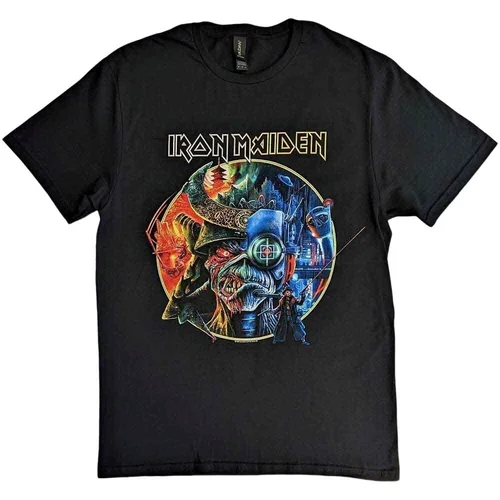 Iron Maiden Majica The Future Past Tour '23 Circle Art Unisex Black M