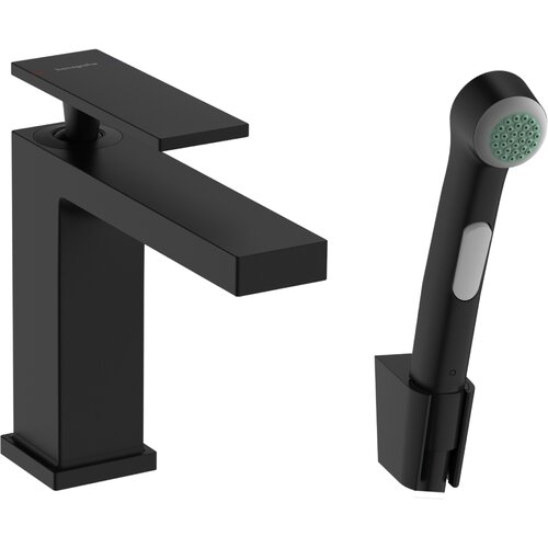 Hansgrohe 73210670 tecturis e 110 clickclack armatura za umivalnik s higijenskim tu&amp;scaron; setom Slike