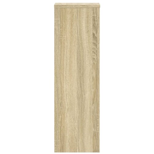  Stalci za biljke 2 kom boja hrasta 25x25x80cm konstruirano drvo Slike