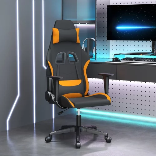  Igraća stolica crno-narančasta od tkanina