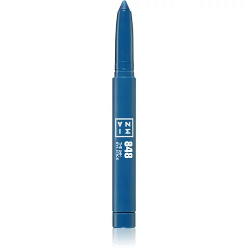 3INA The 24H Eye Stick dolgoobstojna senčila za oči v svinčniku odtenek 848 - Light blue 1,4 g