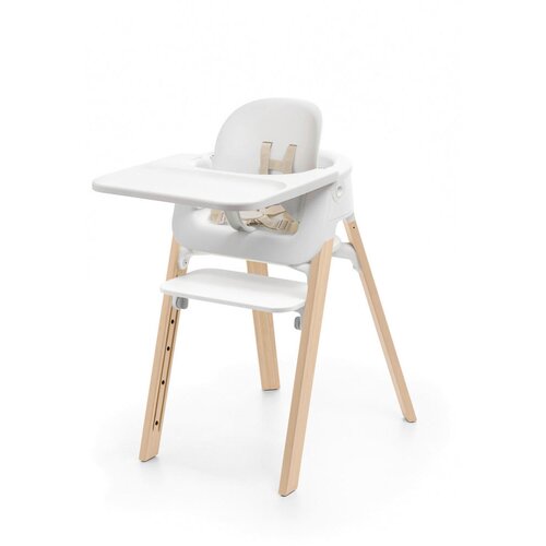 Stokke SET ZA STOLČEK ZA HRANJENJE Steps Bundle 86/74/48 cm bela Slike